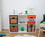 Robe Factory RBF-16743-C Minecraft Grassy Block Fabric Storage Bin Cube Organizer with Lid | 13 Inches