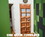 Robe Factory RBF-16775-C Minecraft Oakdoor Fabric Door Cling | 34 x 82 Inches