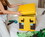 Robe Factory RBF-16837-C Minecraft Bee Fabric Storage Bin Cube Organizer with Lid | 15 Inches