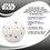 Robe Factory RBF-16955-C Star Wars: The Mandalorian Grogu Ceramic LED Mood Light | 6 Inches Tall