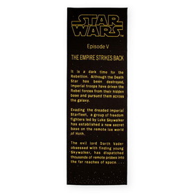 Robe Factory RBF-17015-C Star Wars: The Empire Strikes Back Title Crawl Printed Area Rug | 27 x 77 Inches