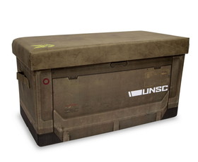 Robe Factory RBF-17105-C HALO Ammo Crate Collapsible Storage Bin Chest Organizer w/ Lid | 24 x 12 Inches