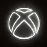 Robe Factory RBF-17118-C Xbox Logo LED White Neon Wall Light Sign | 10 Inches Tall