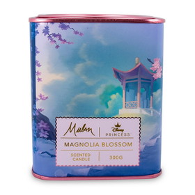 Robe Factory RBF-17348-C Disney Princess Home Collection 11-Ounce Scented Tea Tin Candle | Mulan