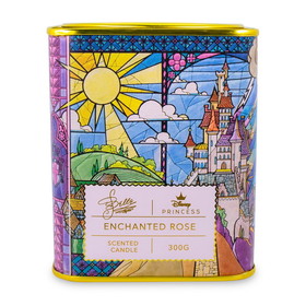 Robe Factory RBF-17353-C Disney Princess Home Collection 11-Ounce Scented Tea Tin Candle | Belle