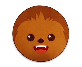 Robe Factory RBF-17422-C Star Wars Chewbacca Round Area Rug | 52 Inches