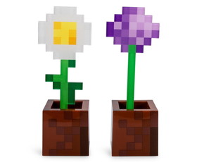 Robe Factory RBF-17429-C Minecraft Daisy and Allium Flower Pot Mood Lights | Set of 2