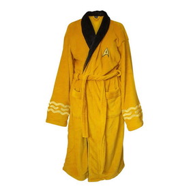 Robe Factory RBF-90004-C Star Trek Captain Kirk Bathrobe for Adults, One Size Fits Most