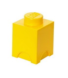 Room Copenhagen RMC-40010632-C LEGO Storage Brick 1, Bright Yellow