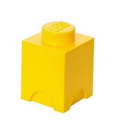 Room Copenhagen RMC-40010632-C LEGO Storage Brick 1, Bright Yellow