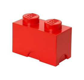 Room Copenhagen RMC-40020630-C LEGO Storage Brick 2, Bright Red