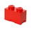 Room Copenhagen RMC-40020630-C LEGO Storage Brick 2, Bright Red