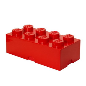 LEGO Storage Brick 8, Bright Red