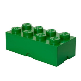 Room Copenhagen RMC-40040634-C LEGO Storage Brick 8, Dark Green
