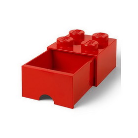 Room Copenhagen RMC-40051730-C Lego Storage Brick 1 Drawer Bright Red