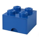 Room Copenhagen Lego Storage Brick 1 Drawer Bright Blue
