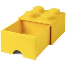 Room Copenhagen RMC-40051732-C Lego Storage Brick 1 Drawer Bright Yellow