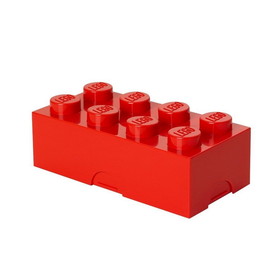 Room Copenhagen RMC-40230630-C LEGO Lunch Box, Bright Red