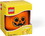 LEGO Large 9 x 10 Inch Plastic Storage Head, Pumpkin
