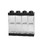 LEGO Minifigure 8 Compartment Display Case, Black