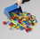 Room Copenhagen RMC-41210001-C LEGO Brick 2 Piece Scooper Set  | Blue & Red