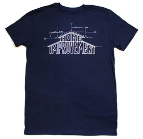 Ripple Junction Home Improvement Logo Men's Navy T-Shirt