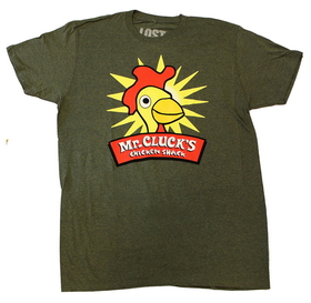 Ripple Junction Lost "Mr. Cluck's Chicken" Men's Green T-Shirt
