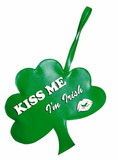 Rasta Imposta St Patrick's Day Kiss Me I'm Irish Shamrock Costume Handbag Purse
