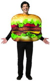 Rasta Imposta Get Real Cheeseburger Costume Adult One Size Fits Most
