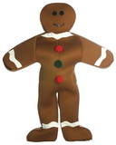 Gingerbread Man Adult Deluxe Costume