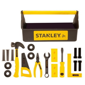 Red Tool Box RTB-RP011-SY-C Stanley Jr. Plastic Toolbox Set