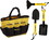 Red Tool Box RTB-SGH007-04-SY-C Stanley Jr. 4-Piece Garden Hand Tool Set | Spade | Trowel | Rake | Tool Bag