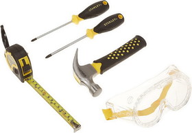Stanley Jr. 5 Piece Tool Set Real Tools for Kids