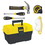 Stanley Jr. 5 Piece Tool Set & Toolbox, Real Tools for Kids