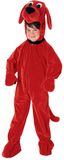 Rubie's RUB-10690TD Clifford The Big Red Dog Jumpsuit Toddler Costume