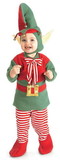Rubies Santa's Helper Elf Fleece Costume Infant