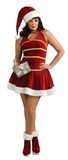 Rubie's Sexy Female Santa Christmas Dress Adult Plus Costume Plus Size