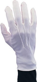 Rubie's RUB-335W-C Stretch Nylon White Santa Gloves