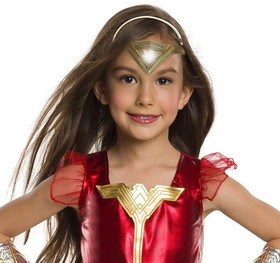 Rubie's RUB-34384-C Justice League Light-Up Wonder Woman Child Costume Tiara