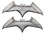 Rubie's RUB-34590-C Justice League Batman Child Costume Batarangs