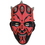 Rubie's RUB-50461-C Star Wars Darth Maul 3/4 Adult PVC Mask Costume Accessory