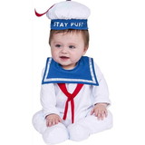 Rubies Stay Puft Marshmallow Man Onesie Baby Costume