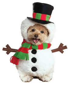 Rubie's Walking Snowman Pet Costume