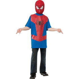 Amazing Spider-Man 2 Spider-Man T-Shirt Child Costume Medium