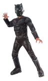 Rubie's Captain America 3 Deluxe Muscle Chest Black Panther Costume Child