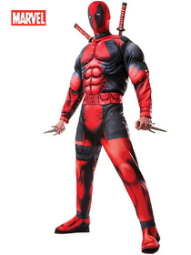 Rubie's RUB-810109STD Marvel Deadpool Deluxe Adult Costume
