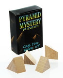 Rubie's Pyramid Brain Teaser Wooden Puzzle