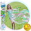 South Beach Bubbles SBB-100-C WOWmazing Giant Bubble Wands 3-Piece Kit, Wand + Bubble Concentrate + Booklet