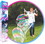 South Beach Bubbles SBB-105-C WOWmazing Unicorn Giant Bubble Kit, Wand + 2 Packets Bubble Concentrate + 8 Stickers