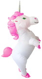 Studio Halloween SHI-21070-C White Unicorn Inflatable Adult Costume | Standard